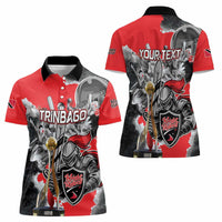 Personalized Trinbago Cricket Knight Riders Champion Women Polo Shirt - Wonder Print Shop
