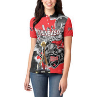 Personalized Trinbago Cricket Knight Riders Champion Women Polo Shirt - Wonder Print Shop
