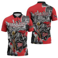 Personalized Trinbago Cricket Knight Riders Champion Zipper Polo Shirt - Wonder Print Shop