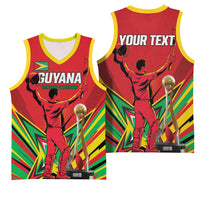 Personalized Amazon Warriors Champion Guyana Cricket Basketball Jersey - Wonder Print Shop