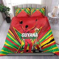 Amazon Warriors Champion Guyana Cricket Bedding Set - Wonder Print Shop