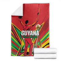 Amazon Warriors Champion Guyana Cricket Blanket - Wonder Print Shop