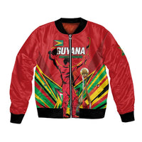 Personalized Amazon Warriors Champion Guyana Cricket Bomber Jacket - Wonder Print Shop