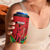 Personalized Amazon Warriors Champion Guyana Cricket 4 in 1 Can Cooler Tumbler - Wonder Print Shop