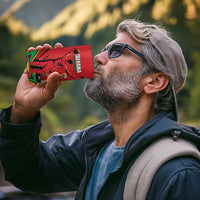 Personalized Amazon Warriors Champion Guyana Cricket 4 in 1 Can Cooler Tumbler - Wonder Print Shop