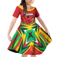Personalized Amazon Warriors Champion Guyana Cricket Family Matching Off Shoulder Short Dress and Hawaiian Shirt - Wonder Print Shop
