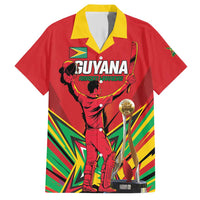 Personalized Amazon Warriors Champion Guyana Cricket Family Matching Short Sleeve Bodycon Dress and Hawaiian Shirt - Wonder Print Shop