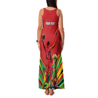 Personalized Amazon Warriors Champion Guyana Cricket Family Matching Tank Maxi Dress and Hawaiian Shirt - Wonder Print Shop