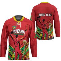 Personalized Amazon Warriors Champion Guyana Cricket Hockey Jersey - Wonder Print Shop