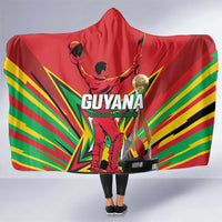 Amazon Warriors Champion Guyana Cricket Hooded Blanket - Wonder Print Shop