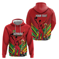 Personalized Amazon Warriors Champion Guyana Cricket Hoodie - Wonder Print Shop