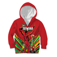 Personalized Amazon Warriors Champion Guyana Cricket Kid Hoodie - Wonder Print Shop