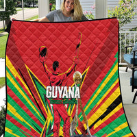 Amazon Warriors Champion Guyana Cricket Quilt - Wonder Print Shop