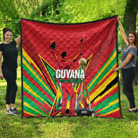 Amazon Warriors Champion Guyana Cricket Quilt - Wonder Print Shop