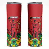 Personalized Amazon Warriors Champion Guyana Cricket Skinny Tumbler - Wonder Print Shop
