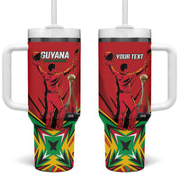 Personalized Amazon Warriors Champion Guyana Cricket Tumbler With Handle - Wonder Print Shop