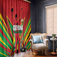 Amazon Warriors Champion Guyana Cricket Window Curtain - Wonder Print Shop