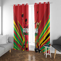 Amazon Warriors Champion Guyana Cricket Window Curtain - Wonder Print Shop