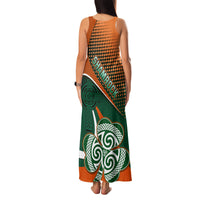 Ireland Rugby Family Matching Tank Maxi Dress and Hawaiian Shirt Irish Shamrock Go 2023 World Cup - Wonder Print Shop