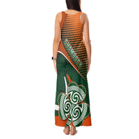 Ireland Rugby Tank Maxi Dress Irish Shamrock Go 2023 World Cup - Wonder Print Shop