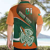 Custom Ireland Rugby Hawaiian Shirt Irish Shamrock Go 2023 World Cup - Wonder Print Shop