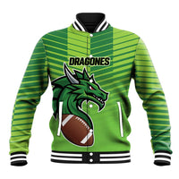 Dragones Guatemala Rugby Custom Baseball Jacket Te esperamos - Wonder Print Shop