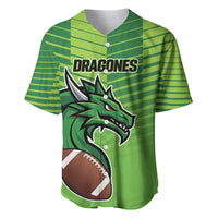 Dragones Guatemala Rugby Custom Baseball Jersey Te esperamos - Wonder Print Shop