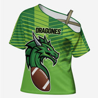 Dragones Guatemala Rugby Custom Cross Shoulder Shirt Te esperamos - Wonder Print Shop