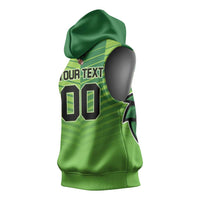 Dragones Guatemala Rugby Custom Sleeveless Hoodie Te esperamos - Wonder Print Shop