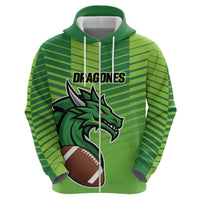 Dragones Guatemala Rugby Custom Zip Hoodie Te esperamos - Wonder Print Shop
