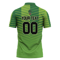 Dragones Guatemala Rugby Custom Zipper Polo Shirt Te esperamos - Wonder Print Shop