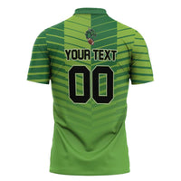 Dragones Guatemala Rugby Custom Zipper Polo Shirt Te esperamos - Wonder Print Shop