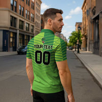 Dragones Guatemala Rugby Custom Zipper Polo Shirt Te esperamos - Wonder Print Shop