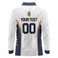 Titanes Guatemala Rugby Custom Long Sleeve Polo Shirt Estamos de regreso - Wonder Print Shop