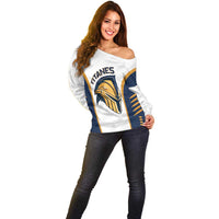 Titanes Guatemala Rugby Custom Off Shoulder Sweater Estamos de regreso - Wonder Print Shop