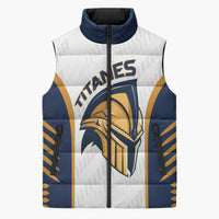 Titanes Guatemala Rugby Custom Sleeveless Puffer Jacket Estamos de regreso - Wonder Print Shop