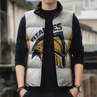 Titanes Guatemala Rugby Custom Sleeveless Puffer Jacket Estamos de regreso - Wonder Print Shop