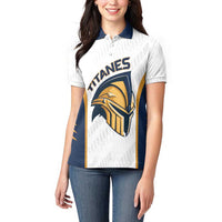 Titanes Guatemala Rugby Custom Women Polo Shirt Estamos de regreso - Wonder Print Shop