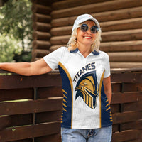 Titanes Guatemala Rugby Custom Women Polo Shirt Estamos de regreso - Wonder Print Shop