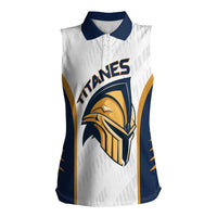 Titanes Guatemala Rugby Custom Women Sleeveless Polo Shirt Estamos de regreso - Wonder Print Shop