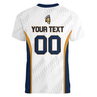 Titanes Guatemala Rugby Custom Women V-Neck T-Shirt Estamos de regreso - Wonder Print Shop