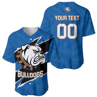 Bulldogs Guatemala Rugby Custom Baseball Jersey Seguimos Creciendo - Wonder Print Shop