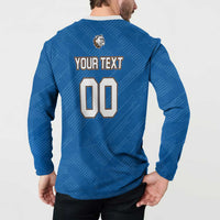 Bulldogs Guatemala Rugby Custom Button Sweatshirt Seguimos Creciendo - Wonder Print Shop