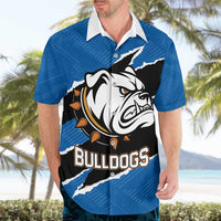 Bulldogs Guatemala Rugby Custom Hawaiian Shirt Seguimos Creciendo - Wonder Print Shop