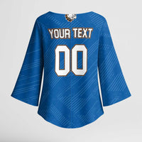 Bulldogs Guatemala Rugby Custom Kimono Sleeve Blouse Seguimos Creciendo - Wonder Print Shop