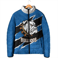Bulldogs Guatemala Rugby Custom Padded Jacket Seguimos Creciendo - Wonder Print Shop