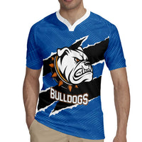 Bulldogs Guatemala Rugby Custom Rugby Jersey Seguimos Creciendo - Wonder Print Shop