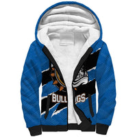 Bulldogs Guatemala Rugby Custom Sherpa Hoodie Seguimos Creciendo - Wonder Print Shop