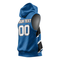 Bulldogs Guatemala Rugby Custom Sleeveless Hoodie Seguimos Creciendo - Wonder Print Shop