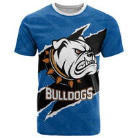 Bulldogs Guatemala Rugby Custom T Shirt Seguimos Creciendo - Wonder Print Shop